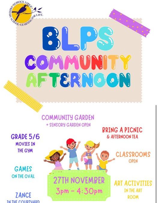 Community Afternoon